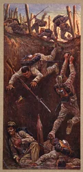 The battles of Liao-Yang, illustration from 